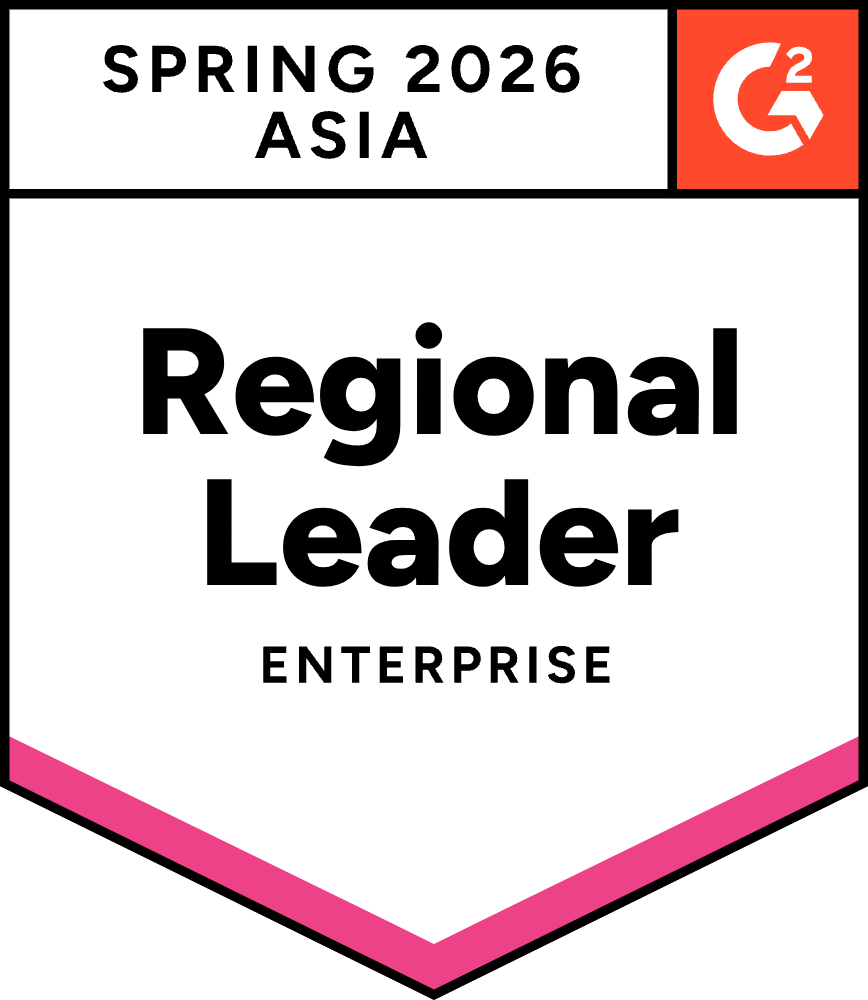 G2 Spring 2026 Asia Regional Leader Enterprise