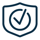 Shield Checkmark Icon Ink