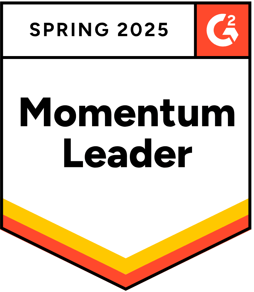G2 Spring 2025 Momentum Leader Badge