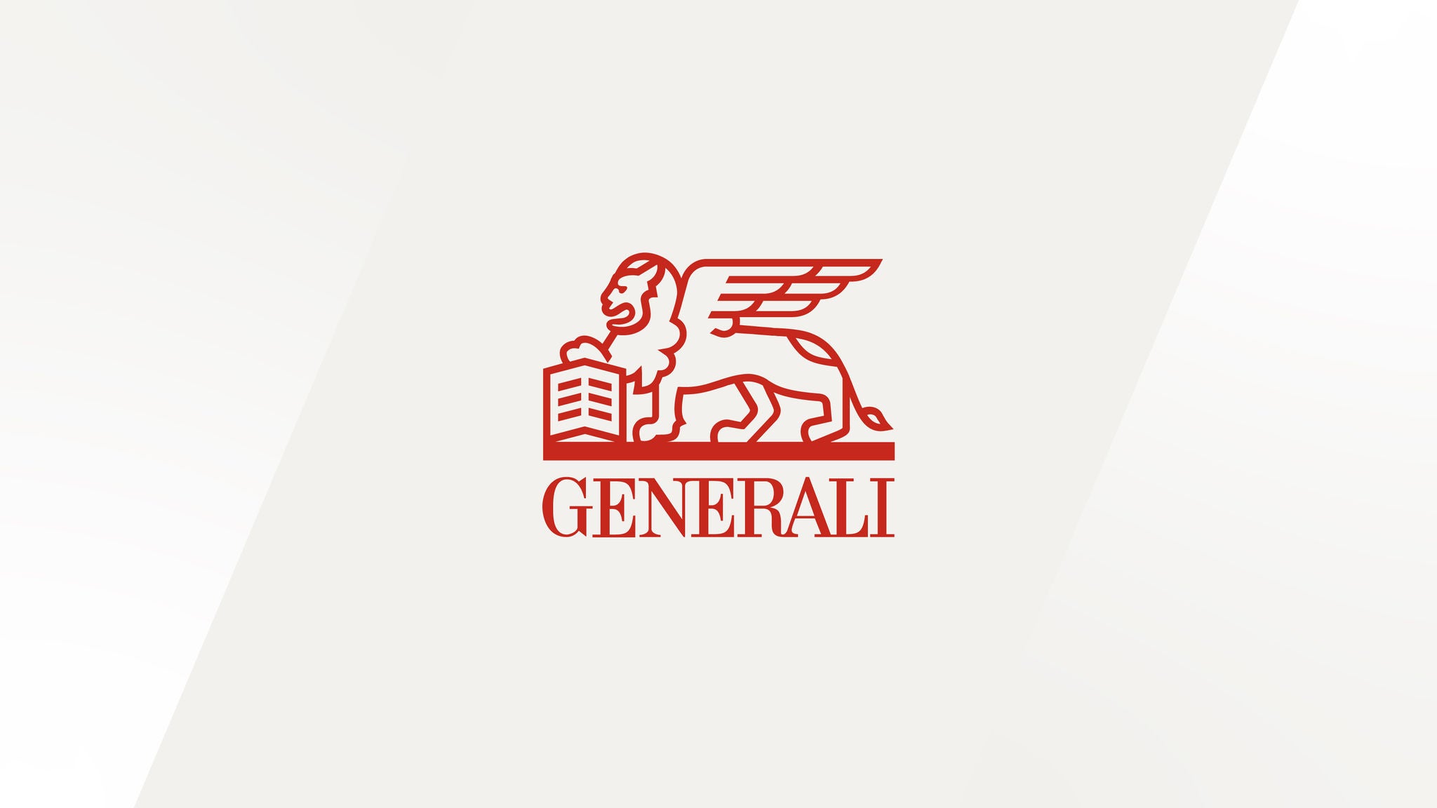 Generali Logo on an light abstract background
