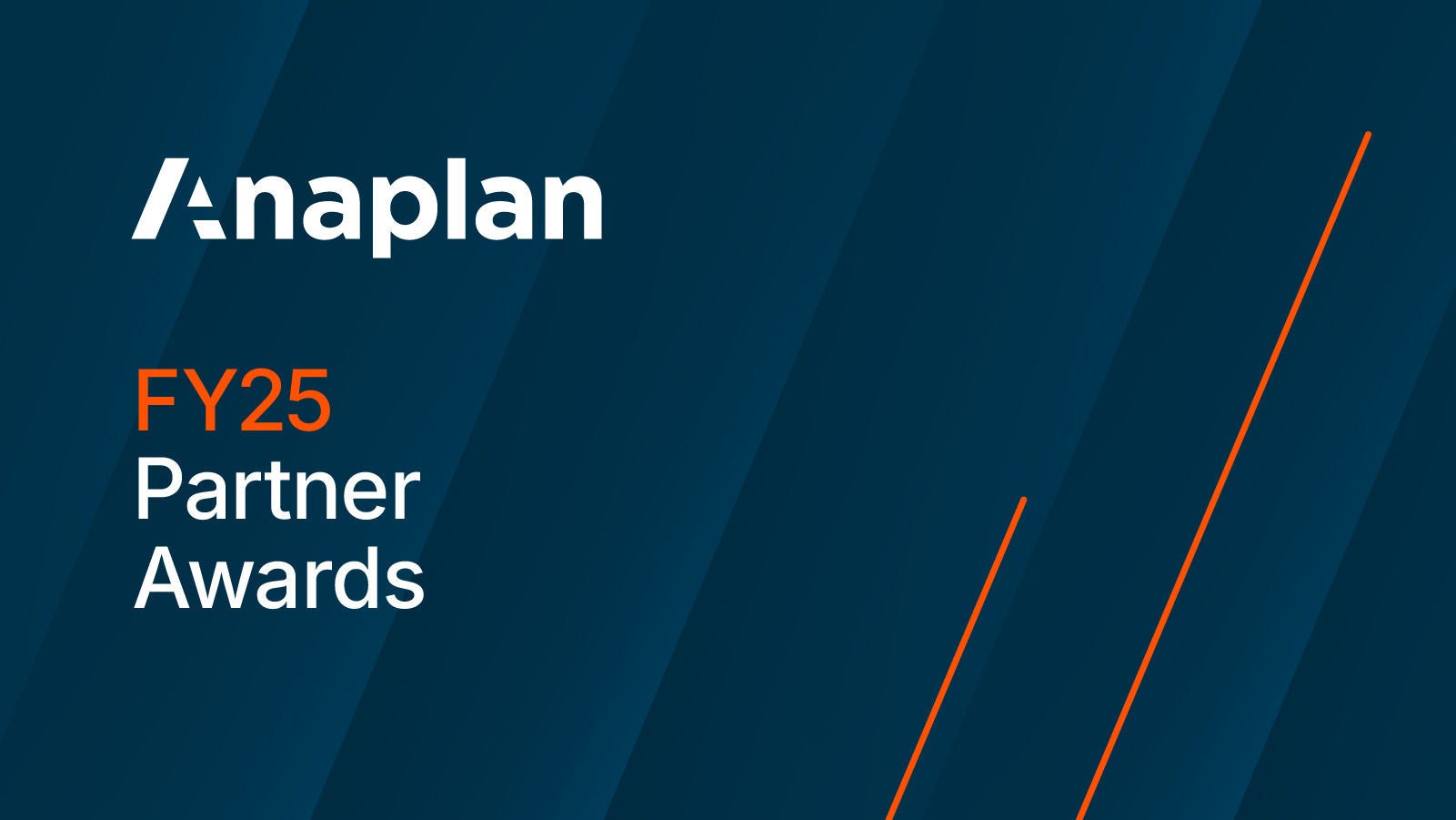 fy25 Anaplan Partner Awards