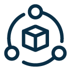 Box Three Dots Around Icon