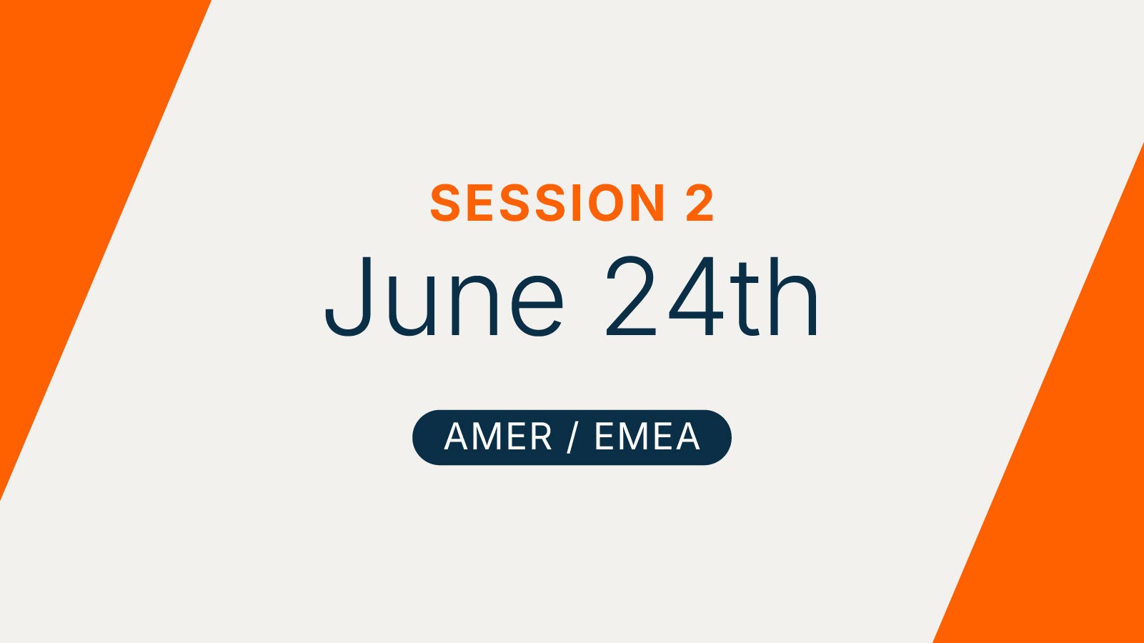 Anaplan CoModeler SESSION 2 June 24th AMER / EMEA, with a graphic displaying the session date and region.