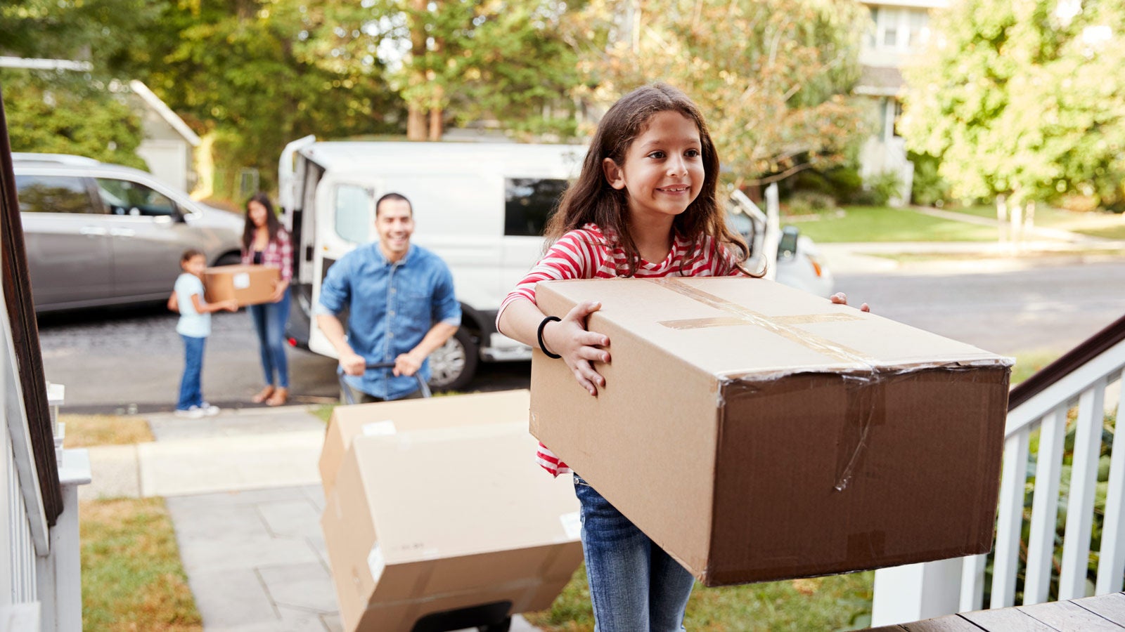 Woman working in an office
