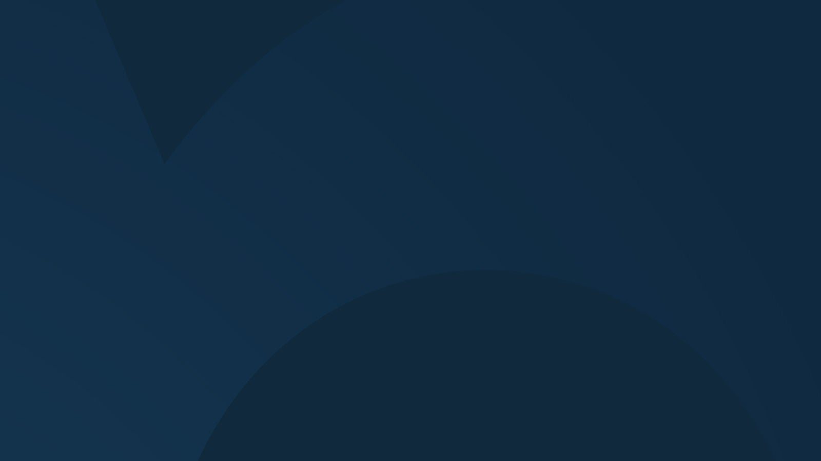 Dark blue background with an abstract arc pattern in a slightly lighter shade.