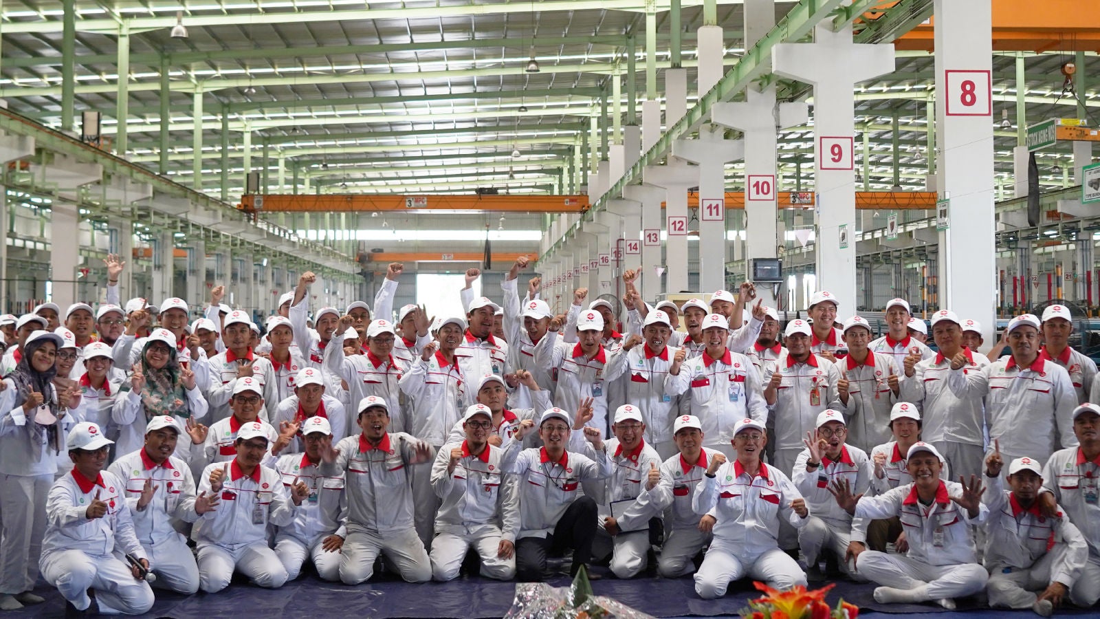 Indonesia Steel Tube Works Workers