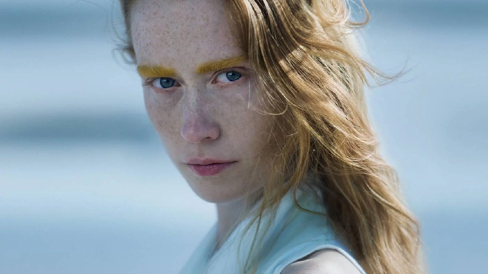 Model smiling at the camera