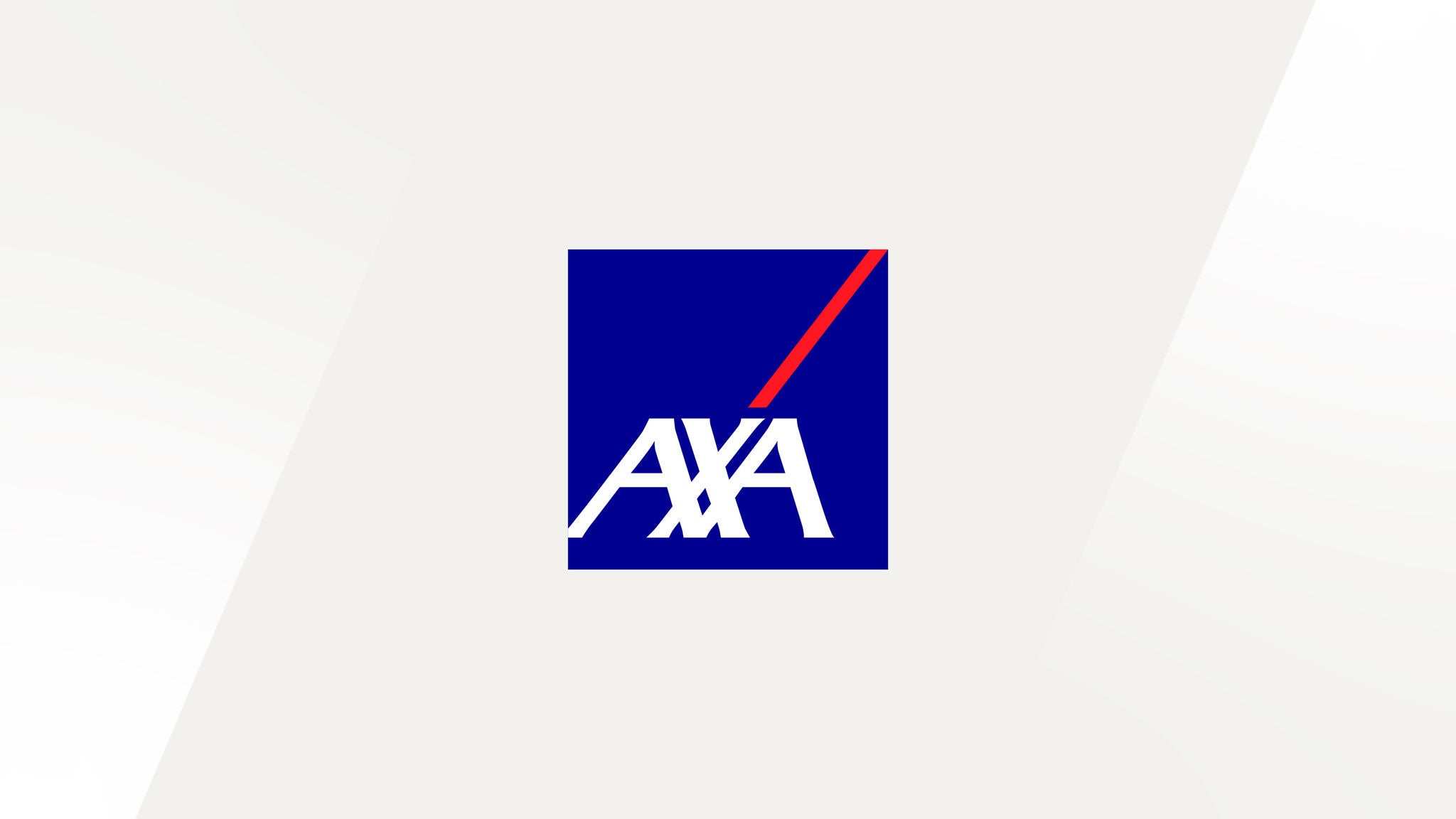 AXA Logo on a light abstract background