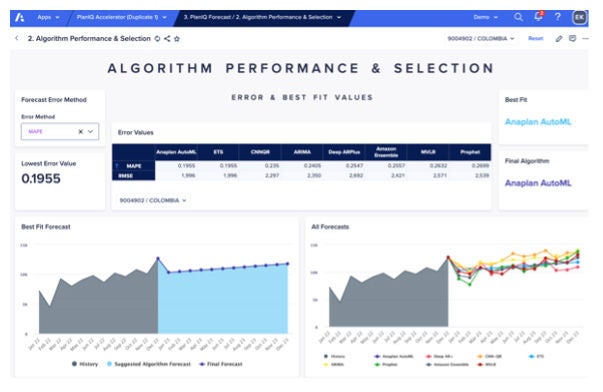 Screenshot of product