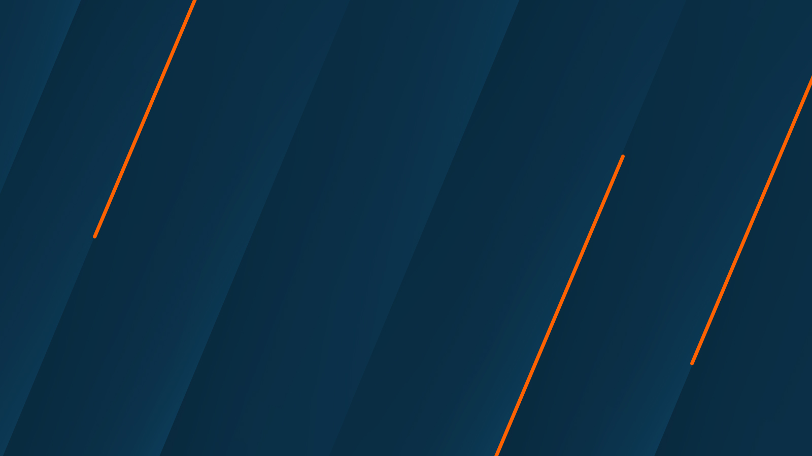 Abstract Orange Lines on Ink Background
