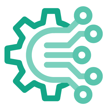 Gear Data Green Icon