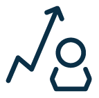 Person Arrow Up Ink