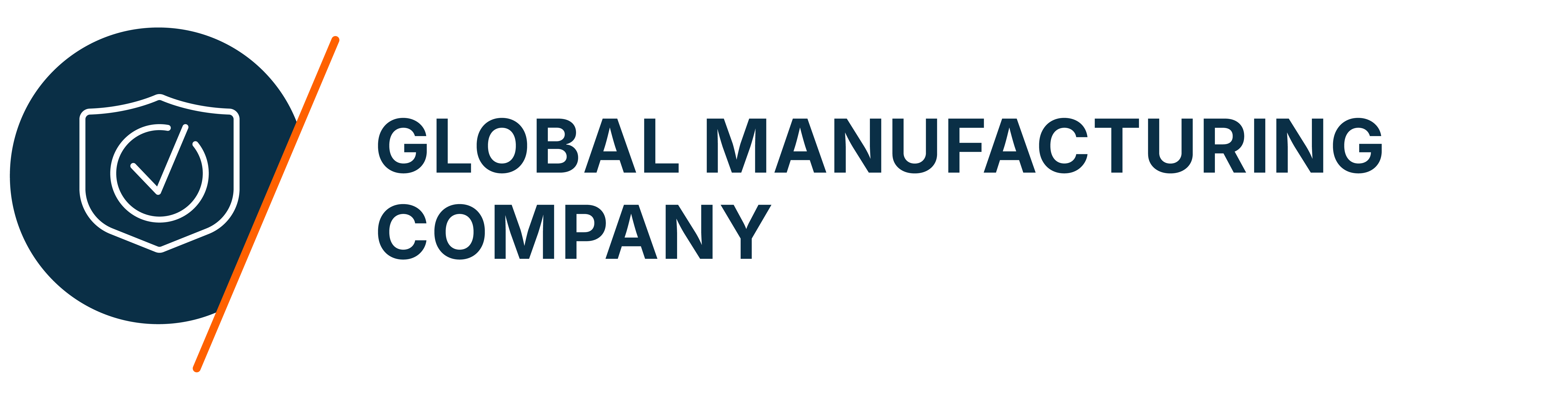Global Manufacturing Company Logo