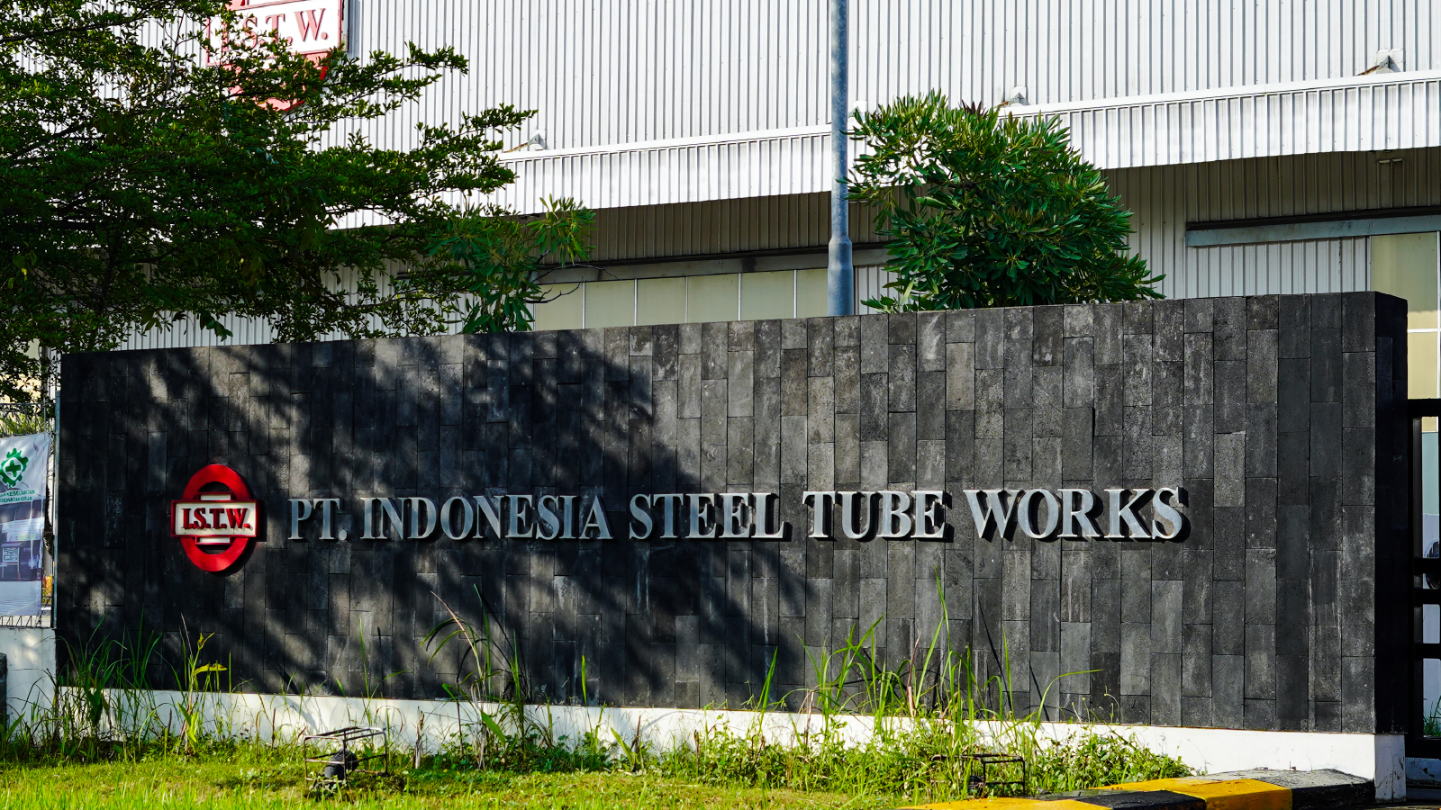 ISTW illustrative image 2 Indonesia Steel Tube Works Company sign