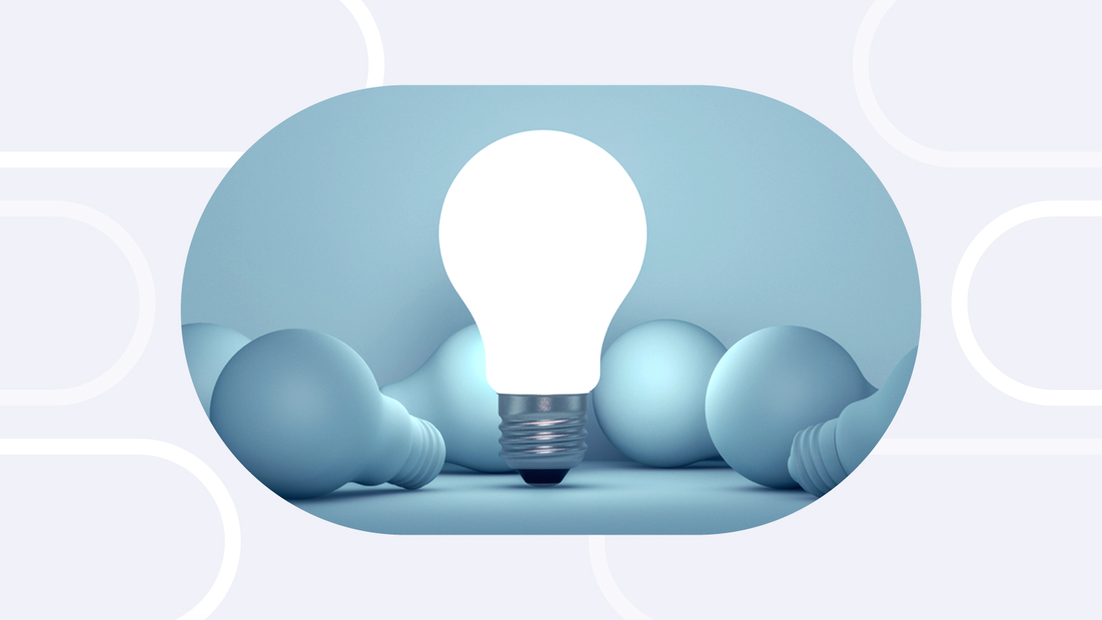 light bulb in graphic design