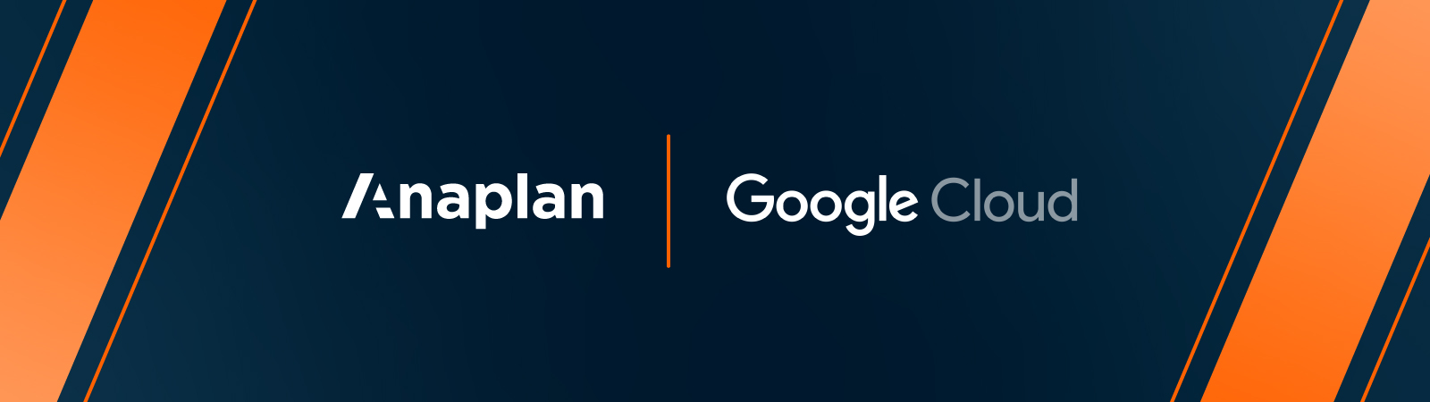 Anaplan Logo and Google Cloud Logo