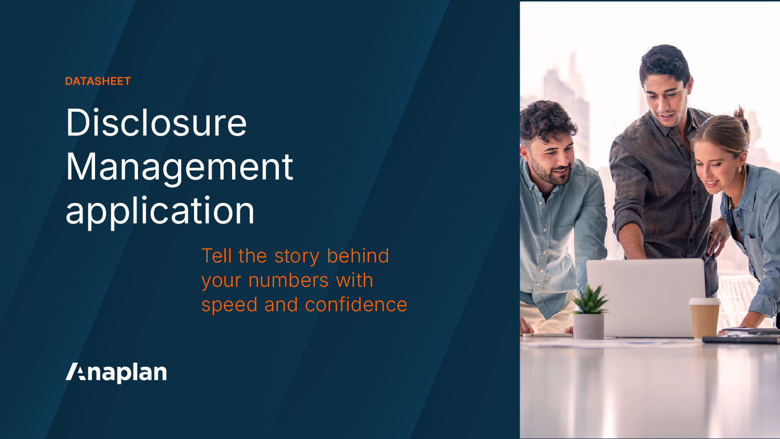 Disclosure Management Application | Anaplan Datasheet