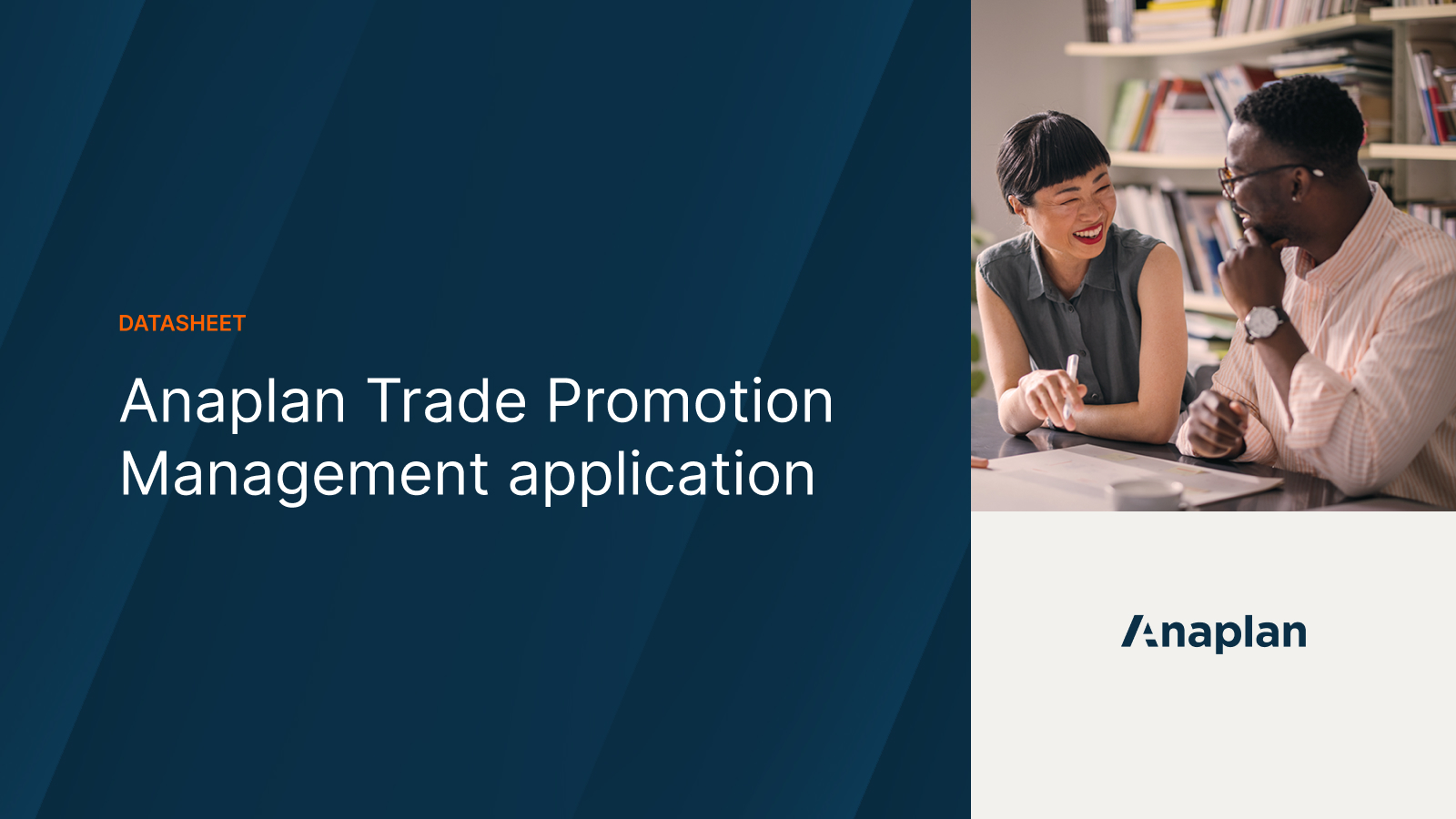 Anaplan Trade Promotion Management Application Datasheet