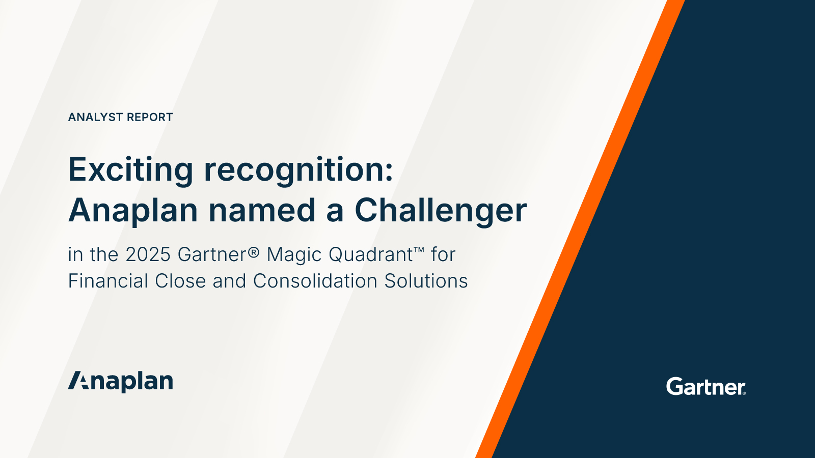 Anaplan Recognized as Challenger in 2025 Gartner® Magic Quadrant™ for