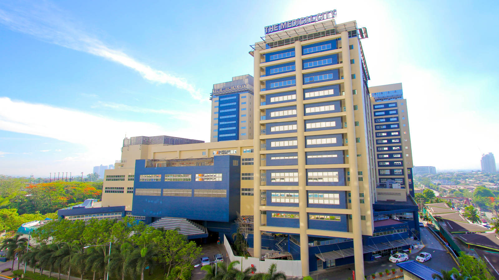 A outside look of the Medical City building