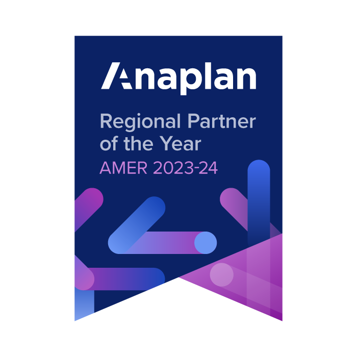 Anaplan Regional Partner of the Year AMER 2023-24 Logo