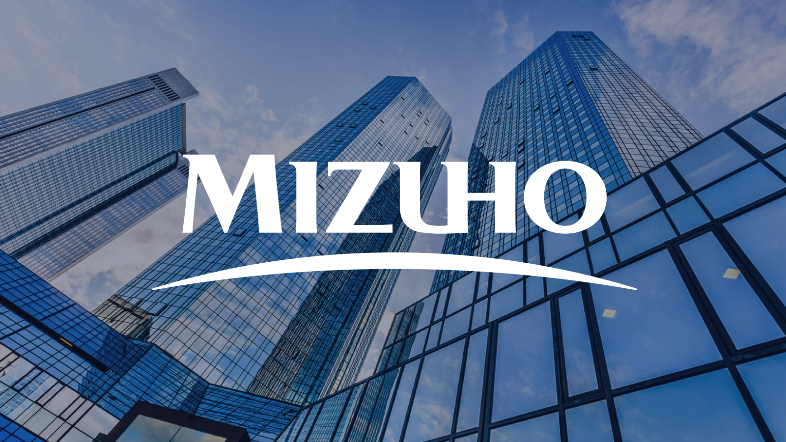 Graphic: Mizuho logo on buildings