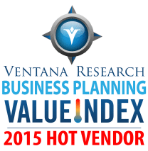 Ventana Research named Anaplan a Hot Vendor in the 2015 Business Planning Value Index