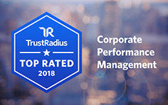 TrustRadius recognized Anaplan as a Top Rated Corporate Performance Management Software.
