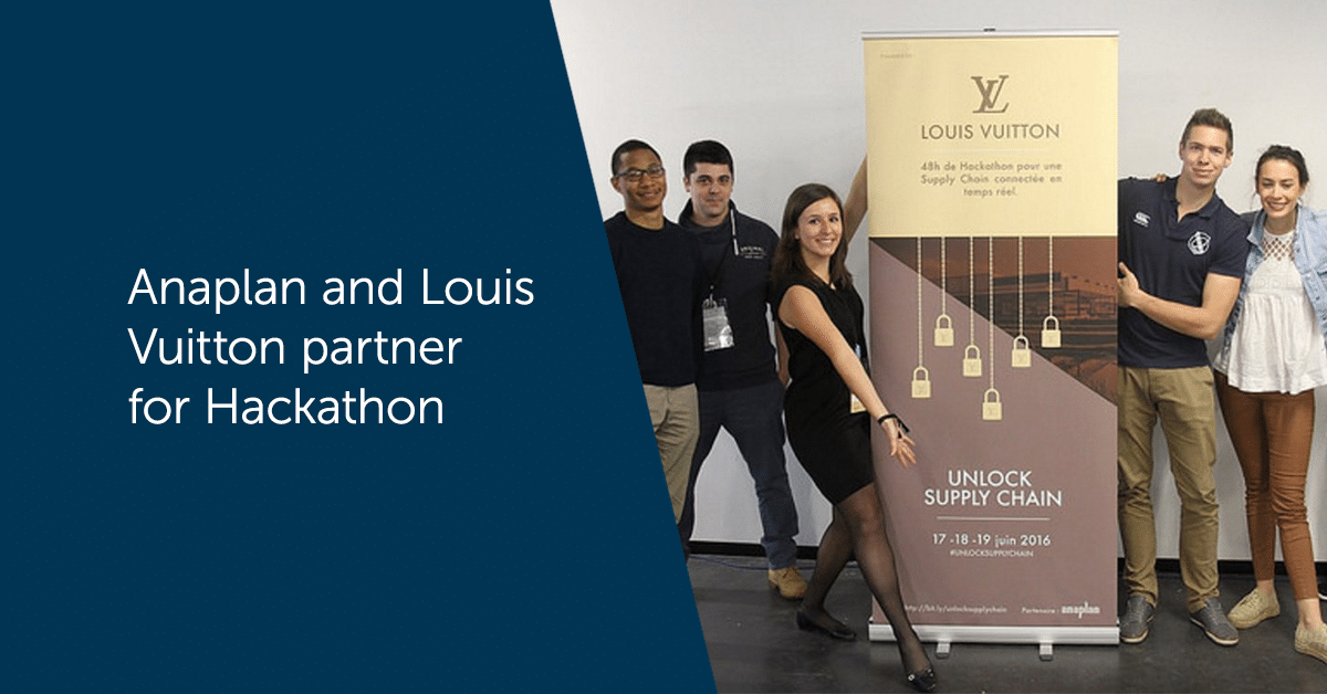 Unlock Supply Chain: Louis Vuitton's hackathon with Anaplan