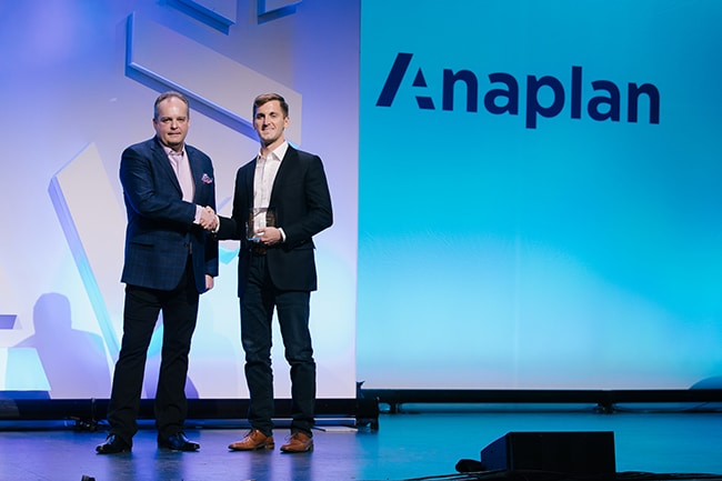 Evan Sundermann, Senior Financial Analyst, Autodesk and Anaplan Chief Customer Officer Simon Tucker