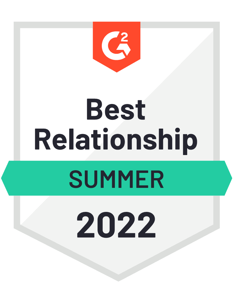 G2 Best Relationship, Sales & Ops Planning, Summer 2022