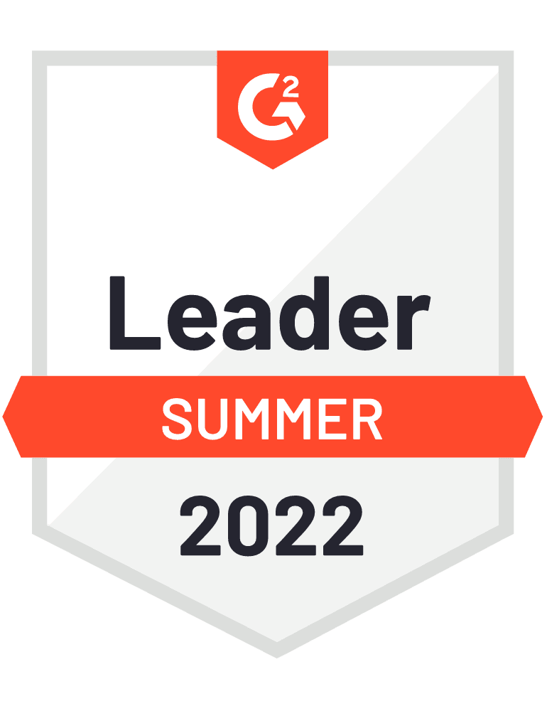 G2 Leader, Summer 2022