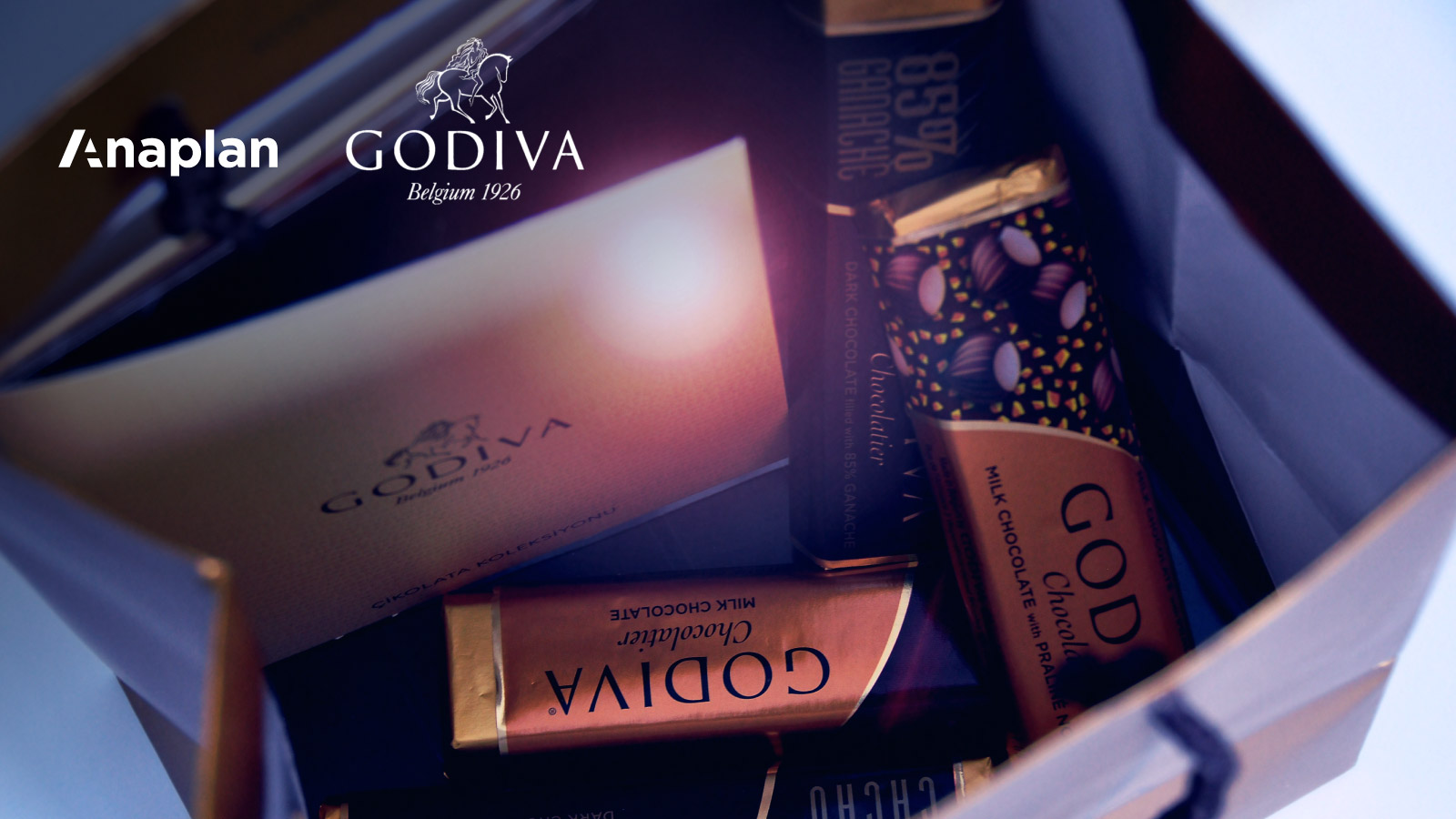 Bag of chocolate from Godiva
