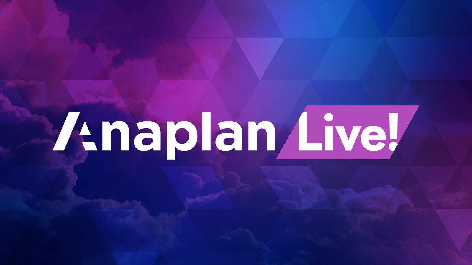 Graphic: Anaplan Live logo