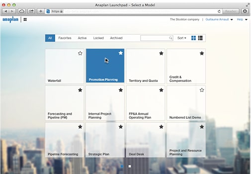Tiles Interface