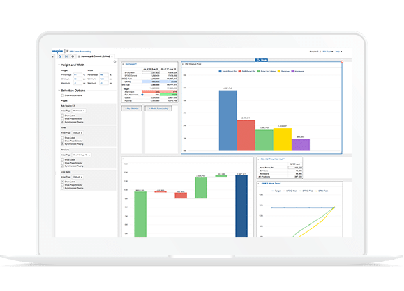 Dashboard designer