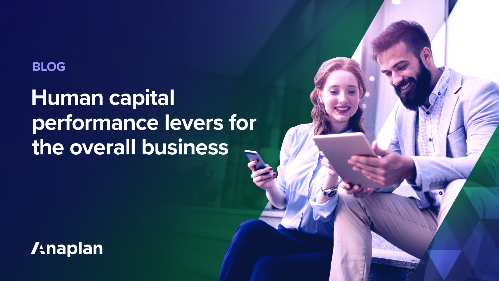 Human capital performance levers for the overall business Anaplan
